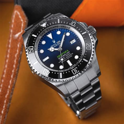 james cameron rolex deepsea sea dweller blue